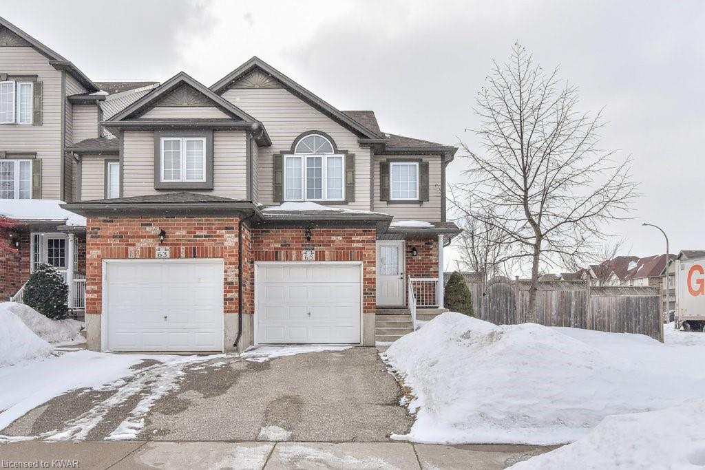 65 Madeleine Street, Kitchener, ON Row/Townhouse Sold price HouseSigma