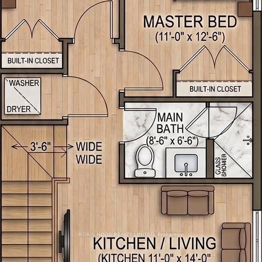 Unit 2 - 553 Hughson Street N, Hamilton 3