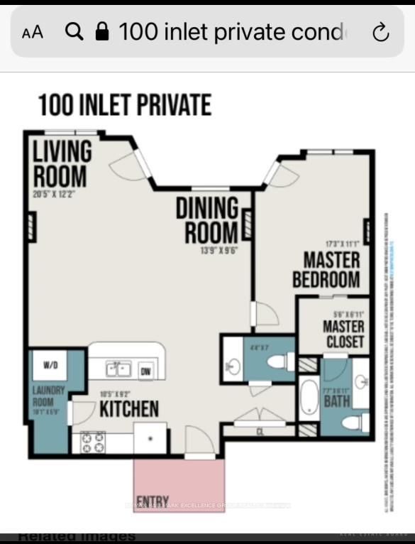 Unit 1406 - 100 INLET Private, Cumberland 3